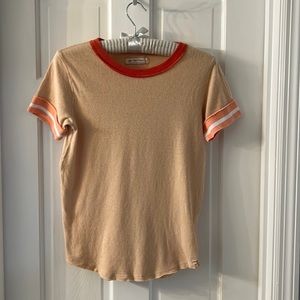 Free People Ringer Knit Tee